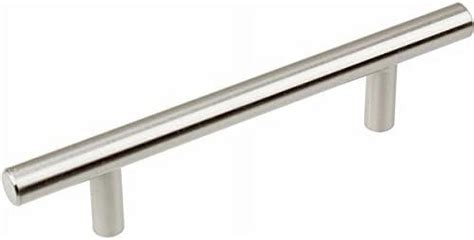 gliderite 6-inch stainless steel solid bar cabinet pull 3-inch|solid steel drawer bar pulls.